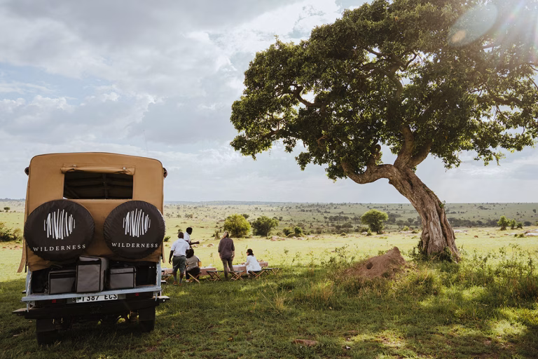 Game Drive des des Wilderness Usawa Serengeti