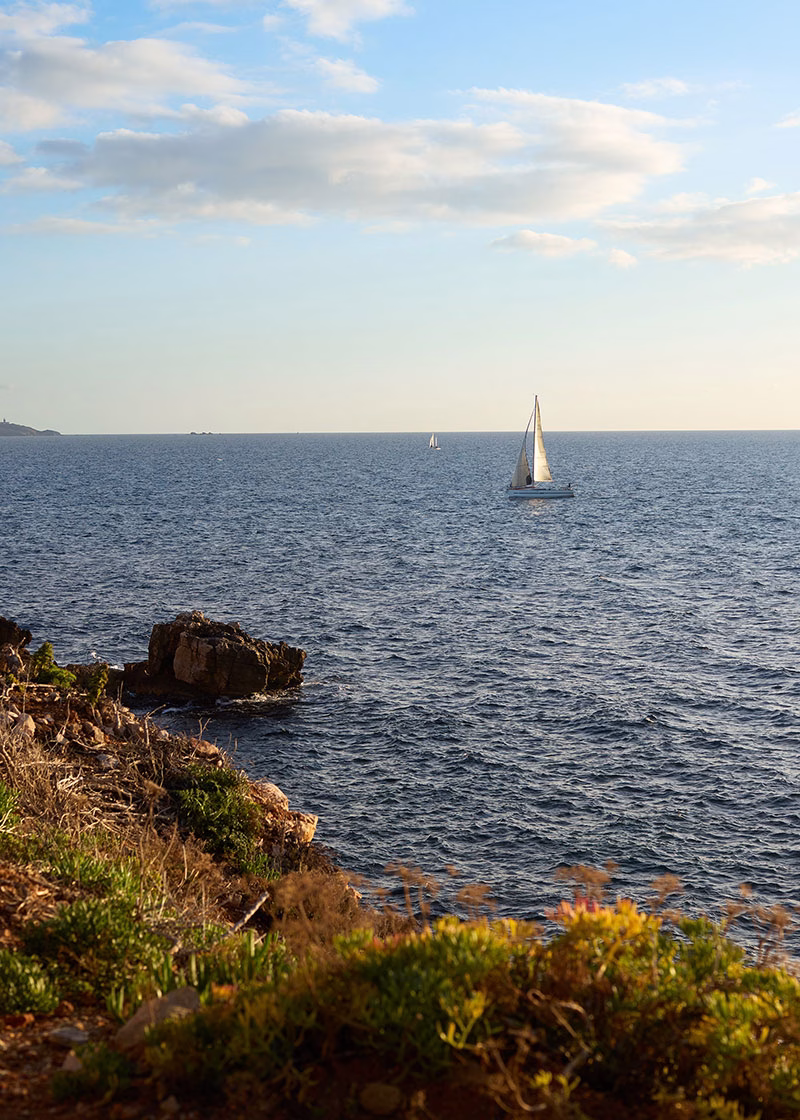 Segelschiff des Zannier Île de Bendor
