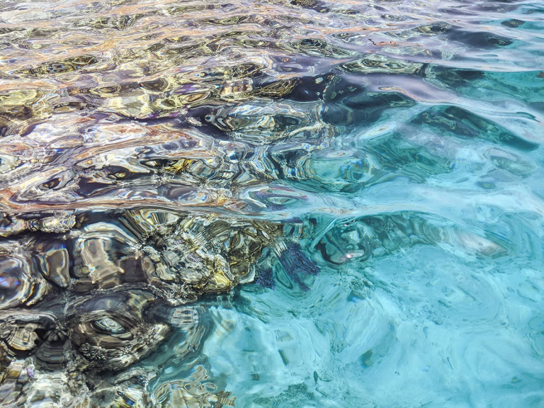 Klares Wasser im Roten Meer