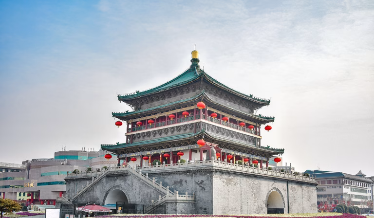 Gebäude: Glockenturm von Xi'an (Bell Tower of Xi'an)