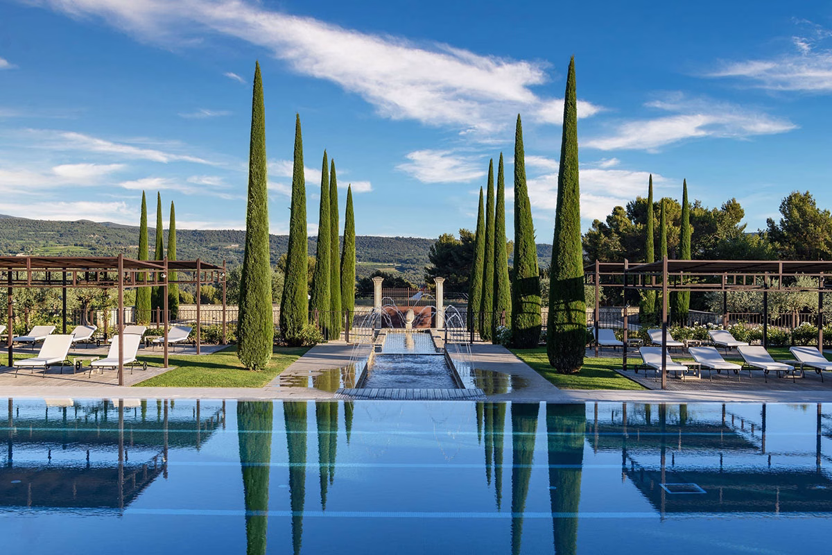 Pool im Coquillade Provence