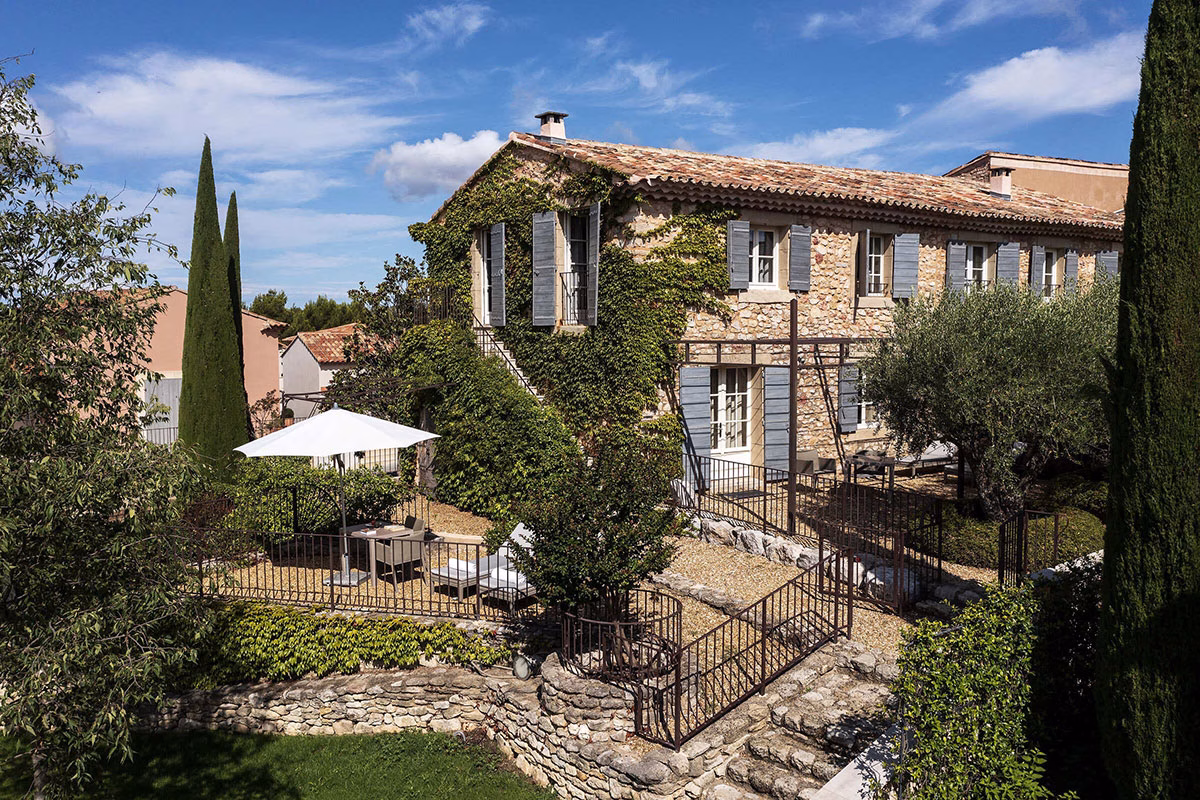 Gebäude des Coquillade Provence