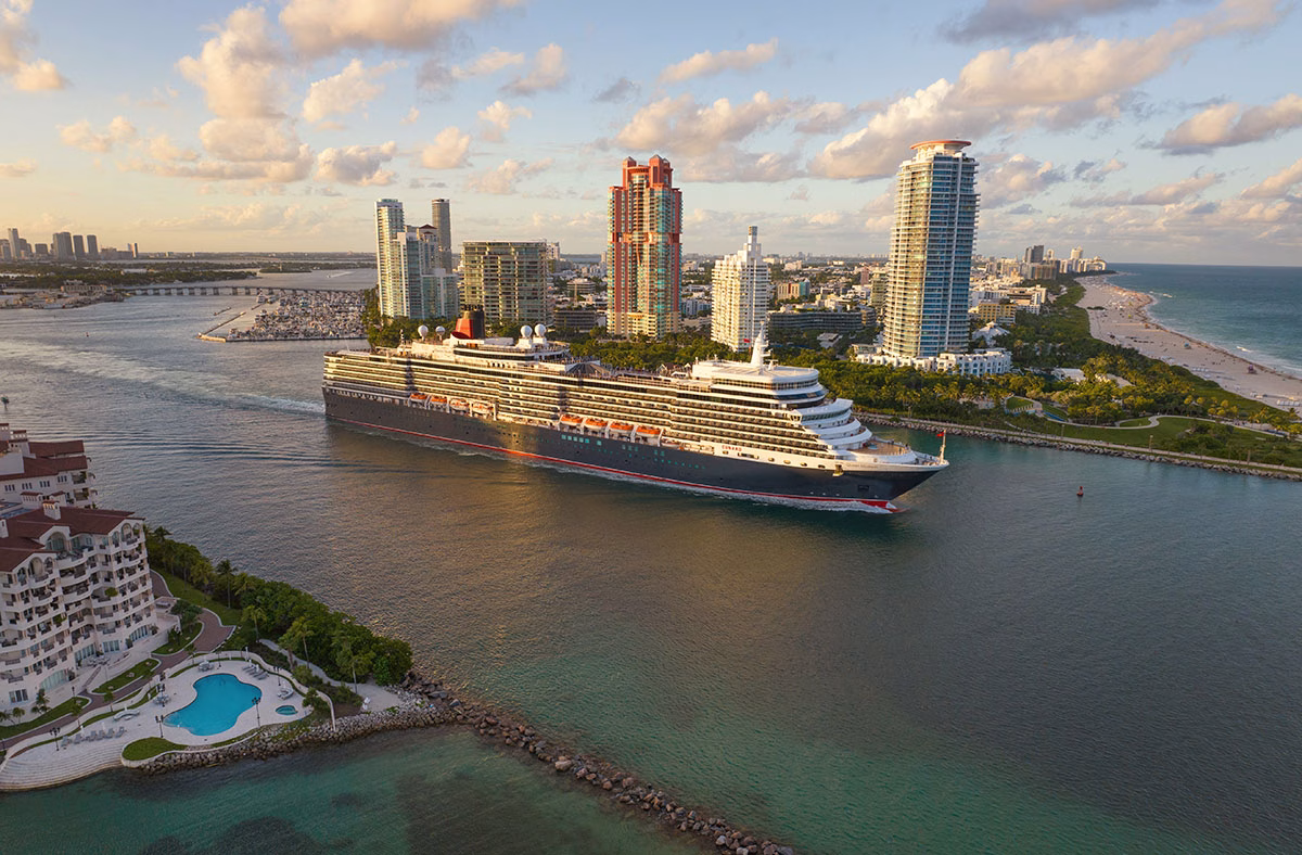 Queen Elizabeth der Cunard Linie