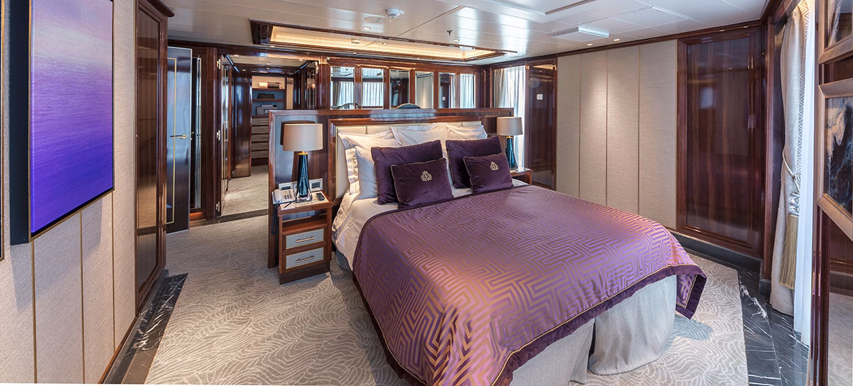 Suite der Queen Victoria der Cunard Linie