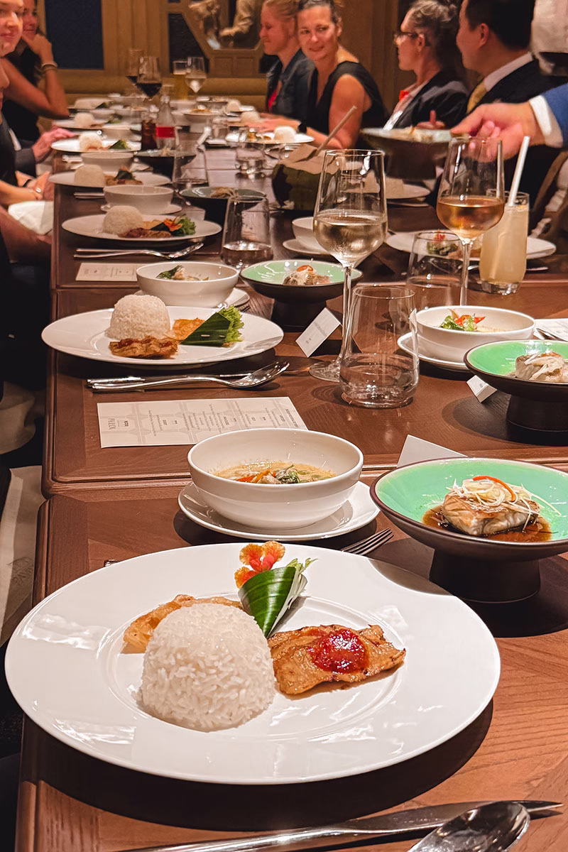 Dinner im Dusit Thani Bangkok