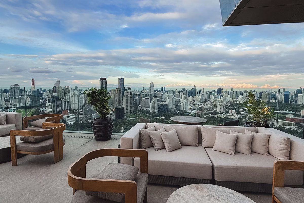Rooftop Bar im Dusit Thani Bangkok