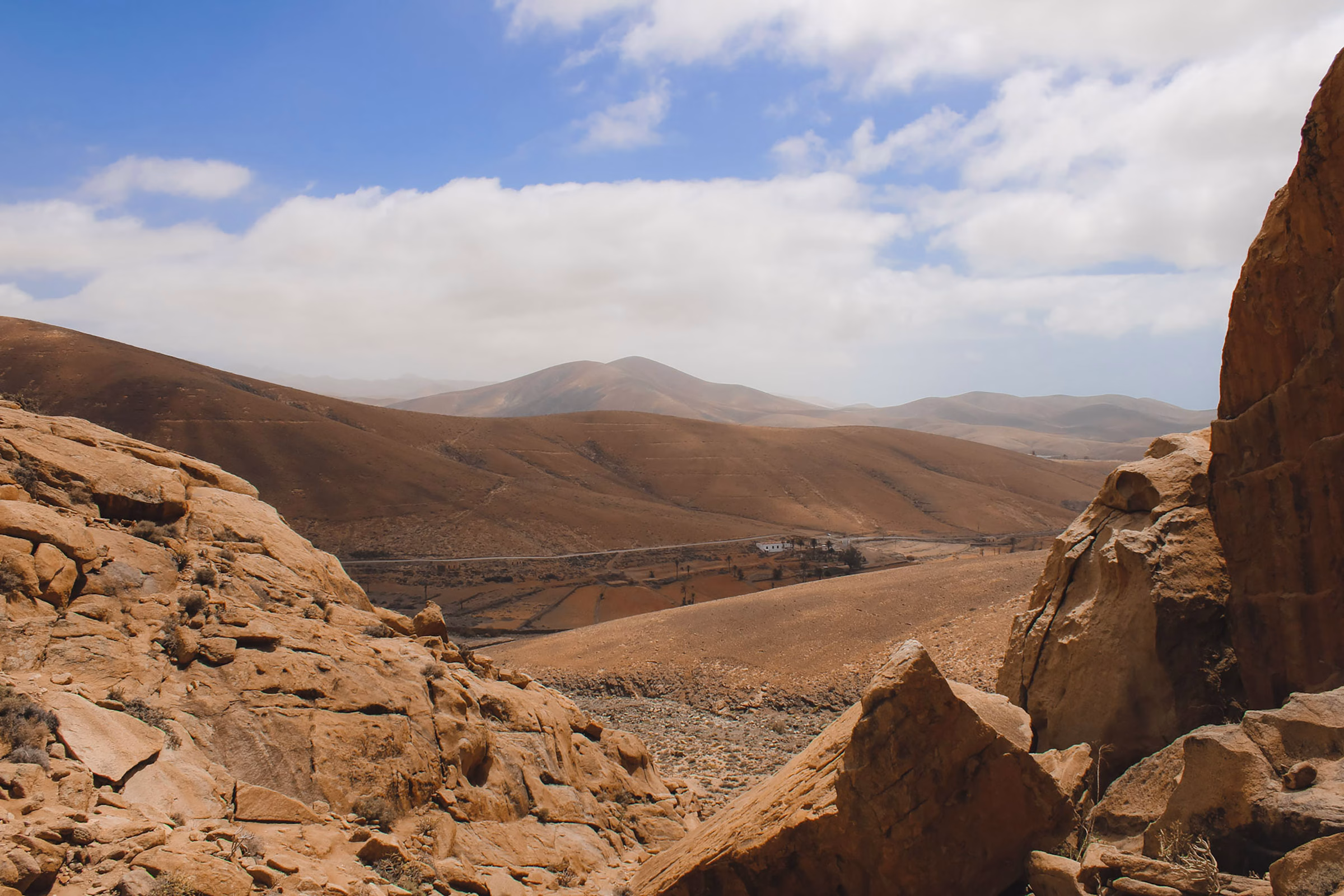 Aussicht vom Arco de las Penitas auf Fuerteventura