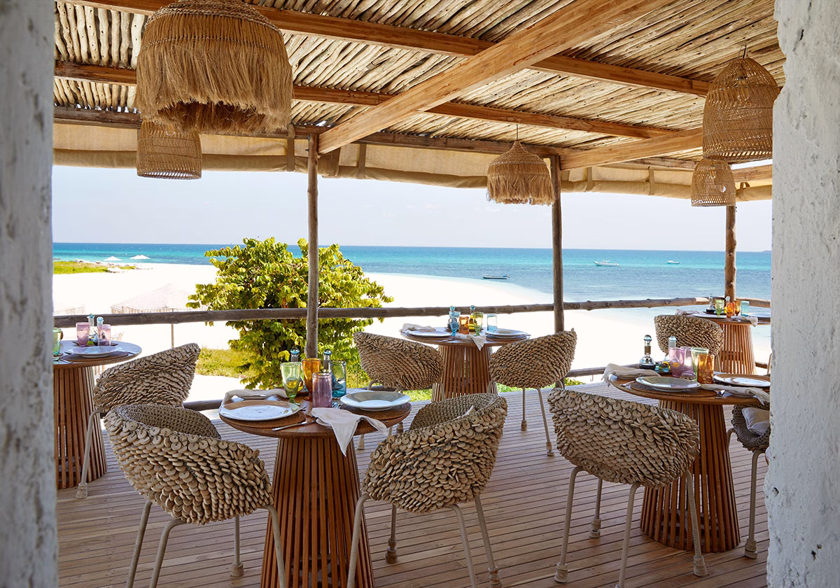 Restaurant im LABA Fanjove Island