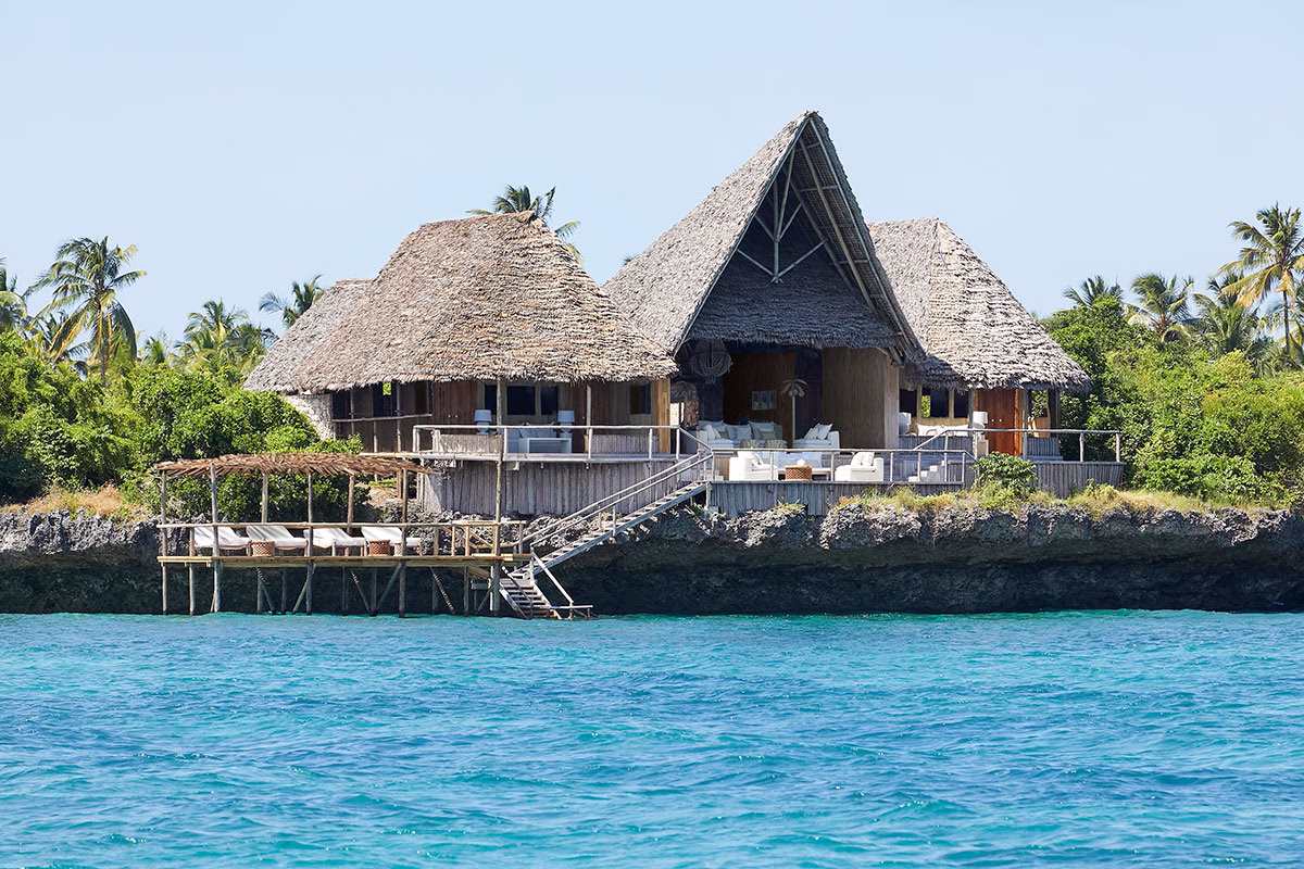 Hütte am Meer im LABA Fanjove Island