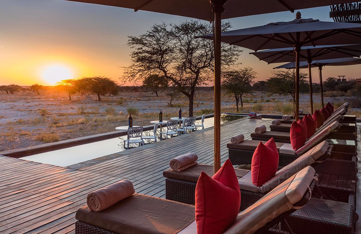 Onguma Safari Camp The Fort Pool Deck