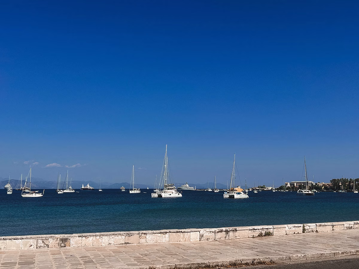 Hafen Korfu