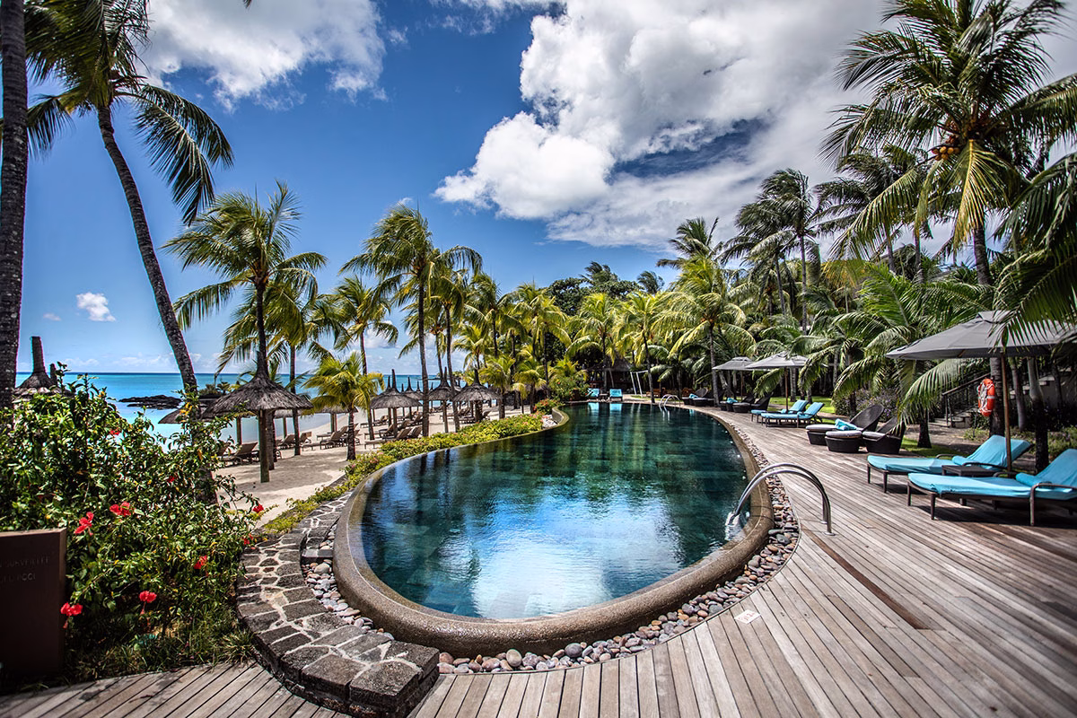 Pool im Royal Palm Beachcomber Luxury