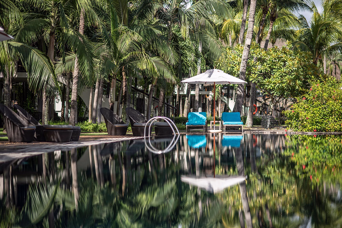 Pool im Royal Palm Beachcomber Luxury