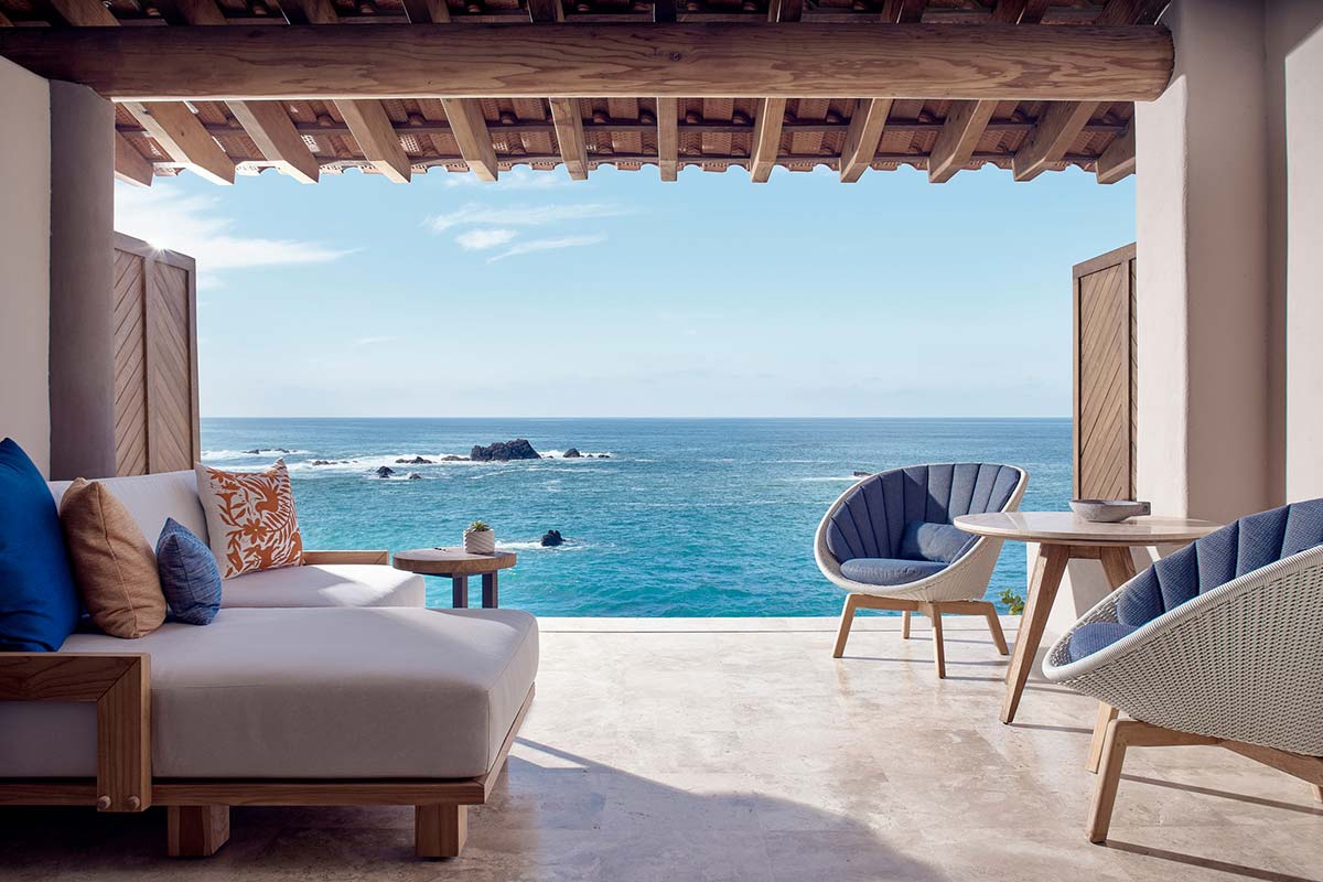 ©Four Seasons Resort Punta Mita, Mexiko – Suite mit Blick aufs Meer