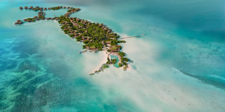 Rendering des neuen Six Senses Belize